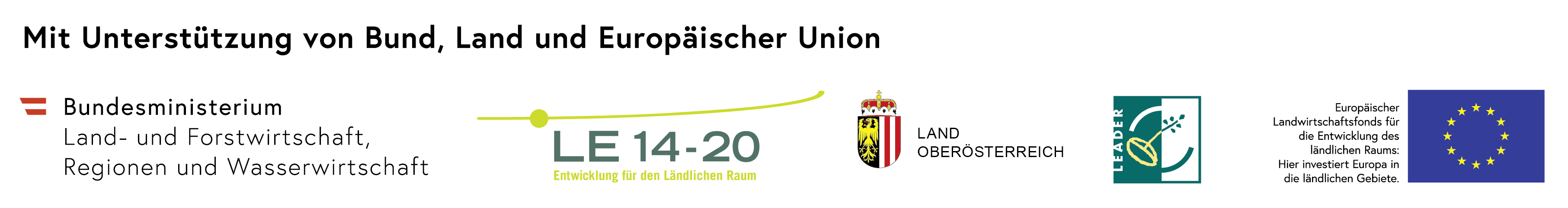 Leaderlogo Bund OOE EU